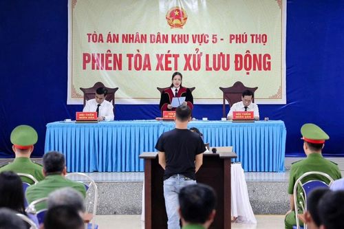 Phú Thọ: Xét xử lưu động vụ án đầu tiên về tội sử dụng trái phép chất ma túy theo quy định mới