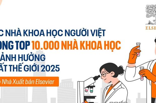 Các nhà khoa học người Việt trong Top 10.000 Nhà Khoa học có ảnh hưởng nhất thế giới 2025
