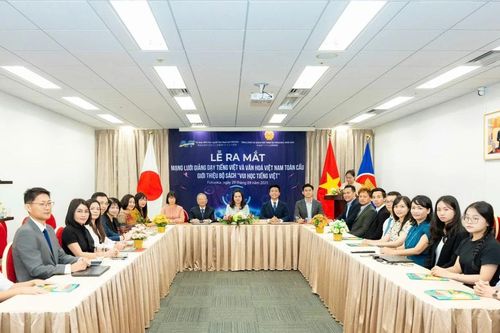 Ra mắt 'Mạng lưới giảng dạy Tiếng Việt và Văn hóa Việt Nam toàn cầu'