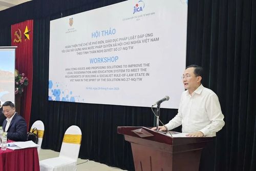 Trao đổi kinh nghiệm xây dựng hành lang pháp lý, bảo đảm cho hoạt động Phổ biến giáo dục pháp luật