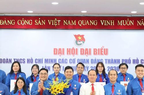 Anh Bùi Hữu Hồng Hải làm Bí thư Đoàn các cơ quan Đảng TPHCM khóa I, nhiệm kỳ 2025 - 2030