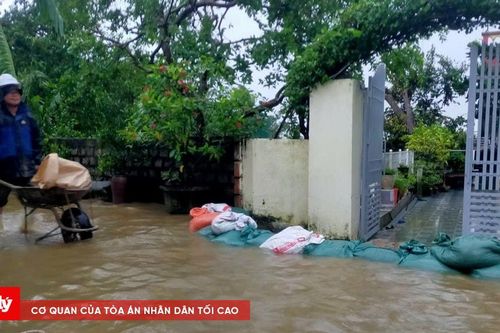 Tràn đê sông Thống Nhất, hàng trăm hộ dân nguy cơ bị ngập sâu