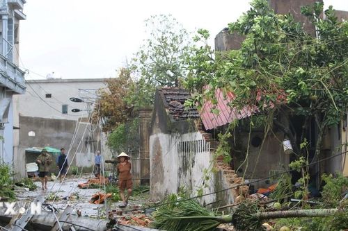 Bão số 10 di chuyển sang Thượng Lào, suy yếu thành áp thấp nhiệt đới