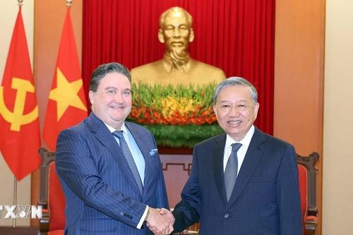 Tổng Bí thư Tô Lâm tiếp Đại sứ Hoa Kỳ Marc Knapper