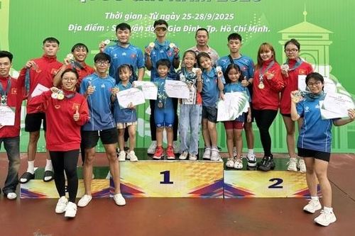 Bắc Ninh giành 20 huy chương tại Giải Vô địch Roller Sports các đội mạnh quốc gia