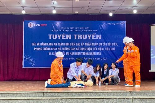 Hơn 700 giáo viên và học sinh được tuyên truyền sử dụng điện an toàn