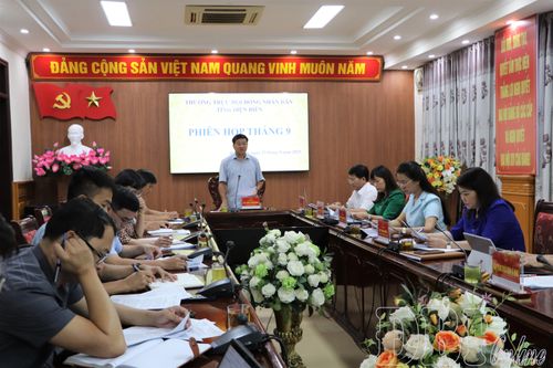 Thường trực HĐND tỉnh họp phiên tháng 9