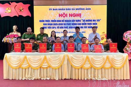 Mường Ảng đặt mục tiêu 'xã không ma túy' vào năm 2030