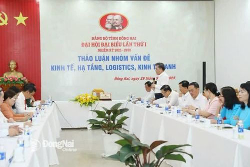 168 lượt ý kiến thảo luận tại 5 tổ của Đại hội đại biểu Đảng bộ tỉnh Đồng Nai lần thứ I, nhiệm kỳ 2025-2030