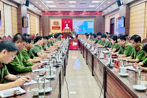 Công an Quảng Trị chủ động ứng phó với mưa bão