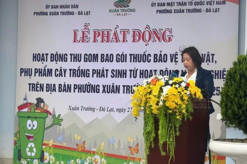 Thu gom hơn 6 tấn bao bì thuốc BVTV tại Xuân Trường – Đà Lạt