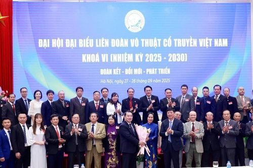 Đại hội Đại biểu Liên đoàn Võ thuật cổ truyền Việt Nam Khóa VI: Tiếp tục đưa võ cổ truyền trở thành 'sứ giả văn hóa'