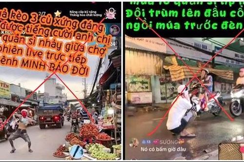 Ngăn chặn Tiktoker có các hành vi quái đản