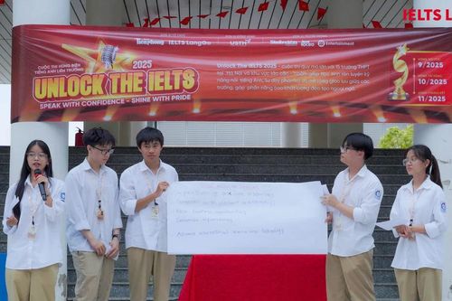 Unlock the IELTS 2025: Cơ hội cho học sinh khẳng định bản lĩnh, tài năng ngoại ngữ
