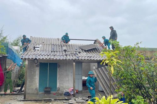 Quảng Trị: Người dân tránh trú bão số 10 đã về nhà, ổn định cuộc sống