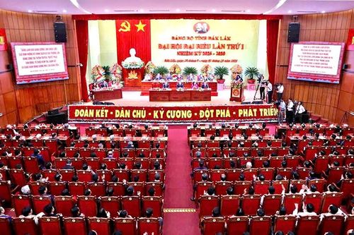 Khai mạc Đại hội Đại biểu Đảng bộ tỉnh Đắk Lắk lần thứ I, nhiệm kỳ 2025–2030