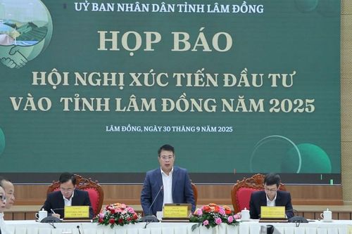 Tổ chức Hội nghị Xúc tiến đầu tư Lâm Đồng năm 2025