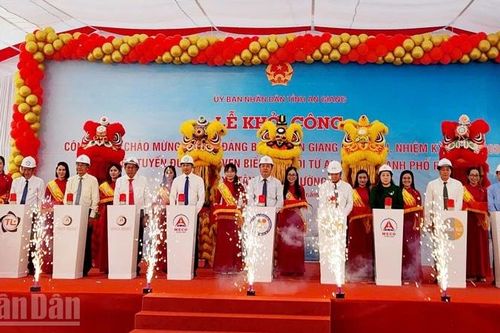 An Giang khởi công cầu vượt 2 cửa sông Cái Lớn, Cái Bé dài 3,5km