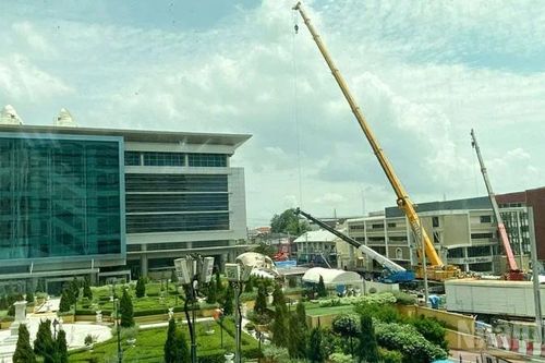 Thái Lan lấp xong một nửa hố tử thần tại thủ đô Bangkok
