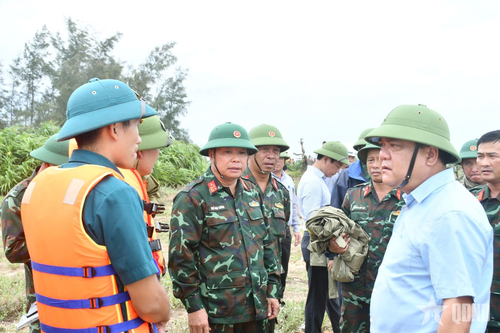 Quảng Trị: Thành lập Sở chỉ huy tiền phương thực hiện nhiệm vụ tìm kiếm, cứu hộ, cứu nạn tàu và thuyền viên mất tích