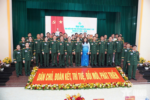 Quân khu 9: Phụ nữ Bệnh viện Quân y 120 đoàn kết, sáng tạo, hoàn thành tốt nhiệm vụ