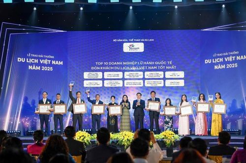 Đà Nẵng thắng lớn tại Giải thưởng Du lịch Việt Nam 2025