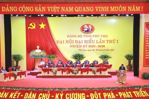 Đại hội Đại biểu Đảng bộ tỉnh Phú Thọ lần thứ I: Xác định 6 nhiệm vụ trọng tâm và 3 khâu đột phá