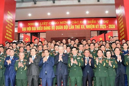 Tổng Bí thư Tô Lâm dự, chỉ đạo Đại hội đại biểu Đảng bộ Quân đội lần thứ XII
