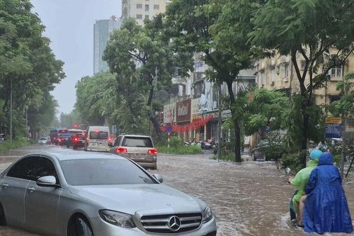 Danh sách 65 điểm úng ngập tại Hà Nội