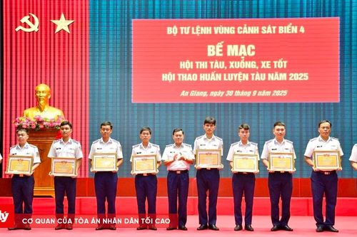 Bế mạc hội thi tàu, xuồng, xe tốt, hội thao huấn luyện tàu năm 2025