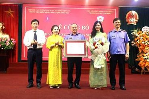 Trường Đại học Kiểm sát tiếp tục khẳng định vị thế, vươn tầm cao mới