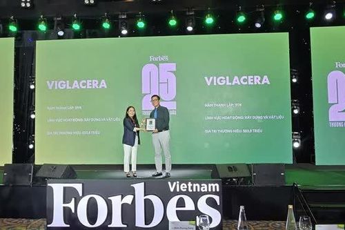 Tổng Công ty Viglacera liên tiếp nhận hai giải thưởng