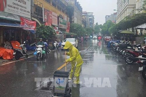 Cảnh báo các khu vực ngập lụt tại Hà Nội do mưa lớn