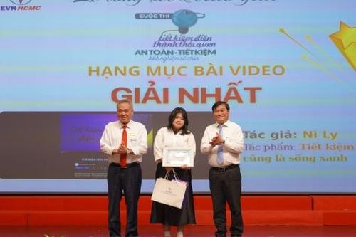Trao 22 giải cuộc thi viết 'Tiết kiệm điện thành thói quen' năm 2025