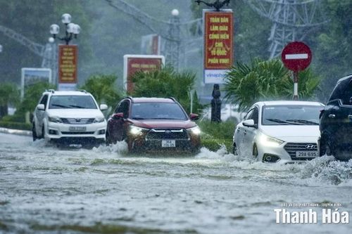 Cảnh báo lũ trên sông Mã, nguy cơ sạt lở tại nhiều địa phương