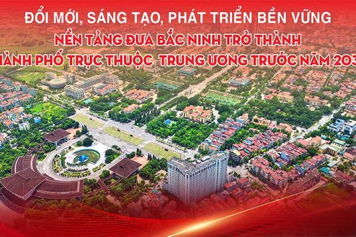 Đổi mới, sáng tạo, phát triển bền vững - Nền tảng đưa Bắc Ninh trở thành thành phố trực thuộc Trung ương trước năm 2030
