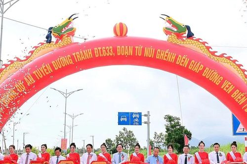 Khánh thành tuyến đường tránh ĐT.633 đoạn Núi Ghềnh - ĐT.639