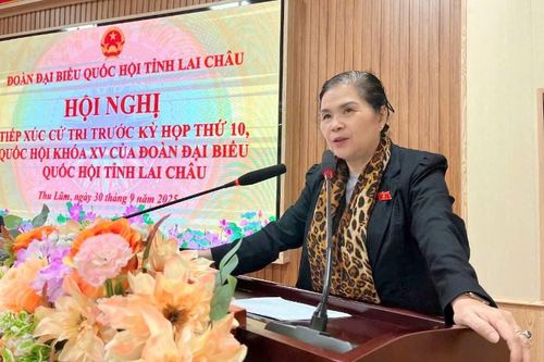 Tiếp xúc cử tri trước Kỳ họp thứ 10, Quốc hội khóa XV tại xã Thu Lũm