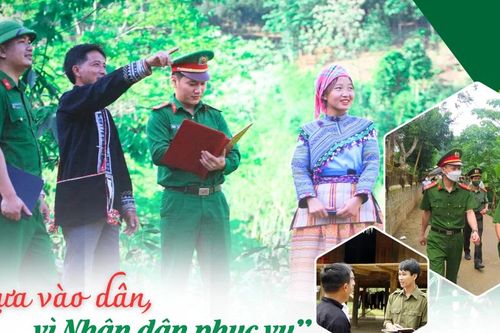 'Dựa vào dân, vì Nhân dân phục vụ'