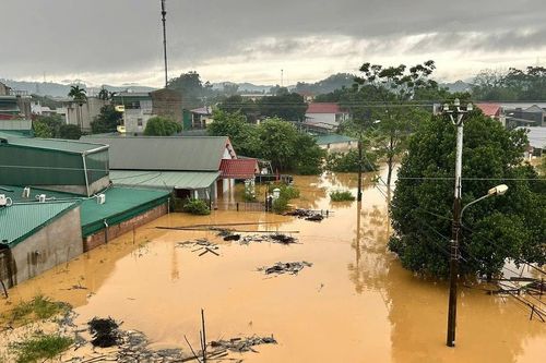 Thông báo lũ trên các sông tỉnh Lào Cai