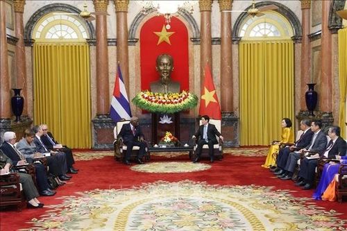 Chủ tịch Quốc hội Cuba hội kiến Chủ tịch nước Lương Cường, Chủ tịch Quốc hội Trần Thanh Mẫn