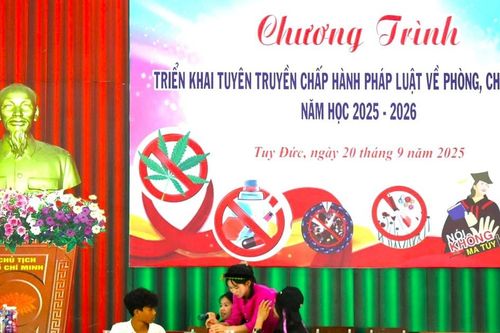 Xây dựng môi trường học đường an toàn, không ma túy