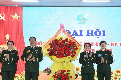 Đại hội điểm Hội Phụ nữ Phòng Hậu cần - Kỹ thuật Học viện Lục quân