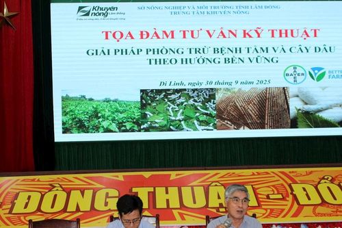 Tọa đàm về 'Giải pháp phòng trừ bệnh tằm và cây dâu theo hướng bền vững'