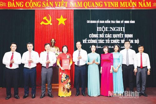 Tăng cường công tác kiểm tra, giám sát, góp phần xây dựng Đảng và hệ thống chính trị trong sạch, vững mạnh