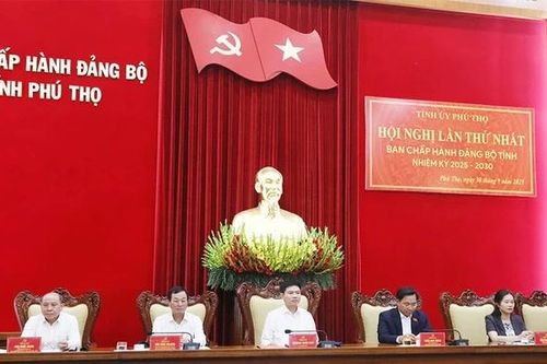 Hội nghị lần thứ Nhất Ban Chấp hành Đảng bộ tỉnh Phú Thọ, nhiệm kỳ 2025-2030