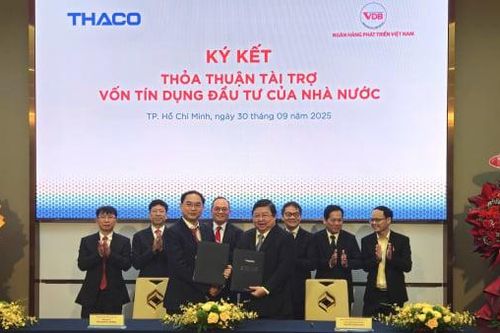 VDB cam kết cho Tập đoàn Sơn Hải, THACO vay 100 nghìn tỷ đồng triển khai hạ tầng giao thông