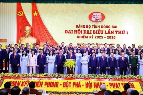 Danh sách Ban Thường vụ Tỉnh ủy và Ban Chấp hành Đảng bộ tỉnh Đồng Nai nhiệm kỳ 2025-2030