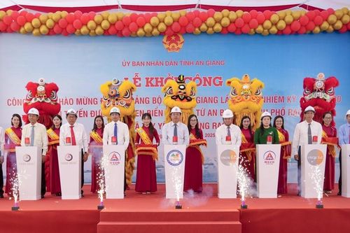 Khởi công dự án cầu kết nối liên vùng An Giang - Cà Mau