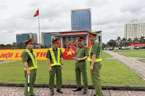 Công an tỉnh Bắc Ninh bảo đảm tuyệt đối an toàn Đại hội Đảng bộ tỉnh